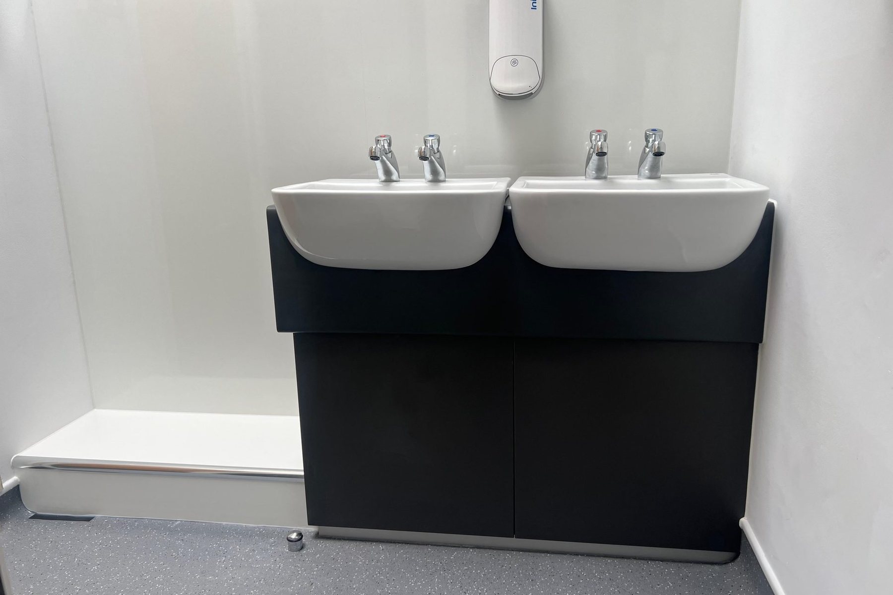 Refurbished washrooms at Bishop Loveday Primary School