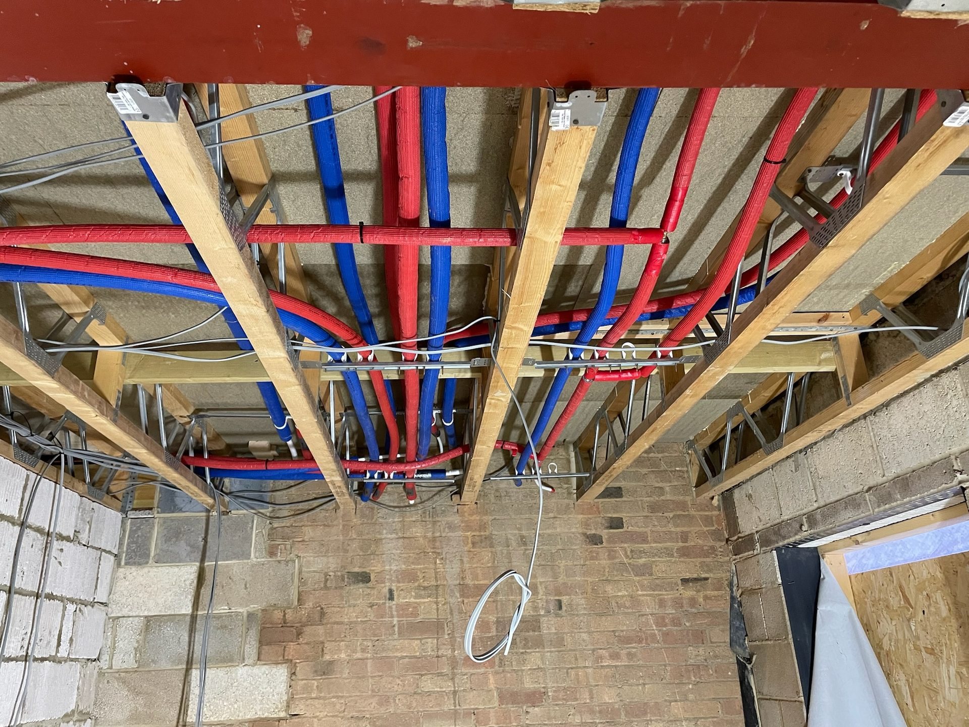 First-fix pipework